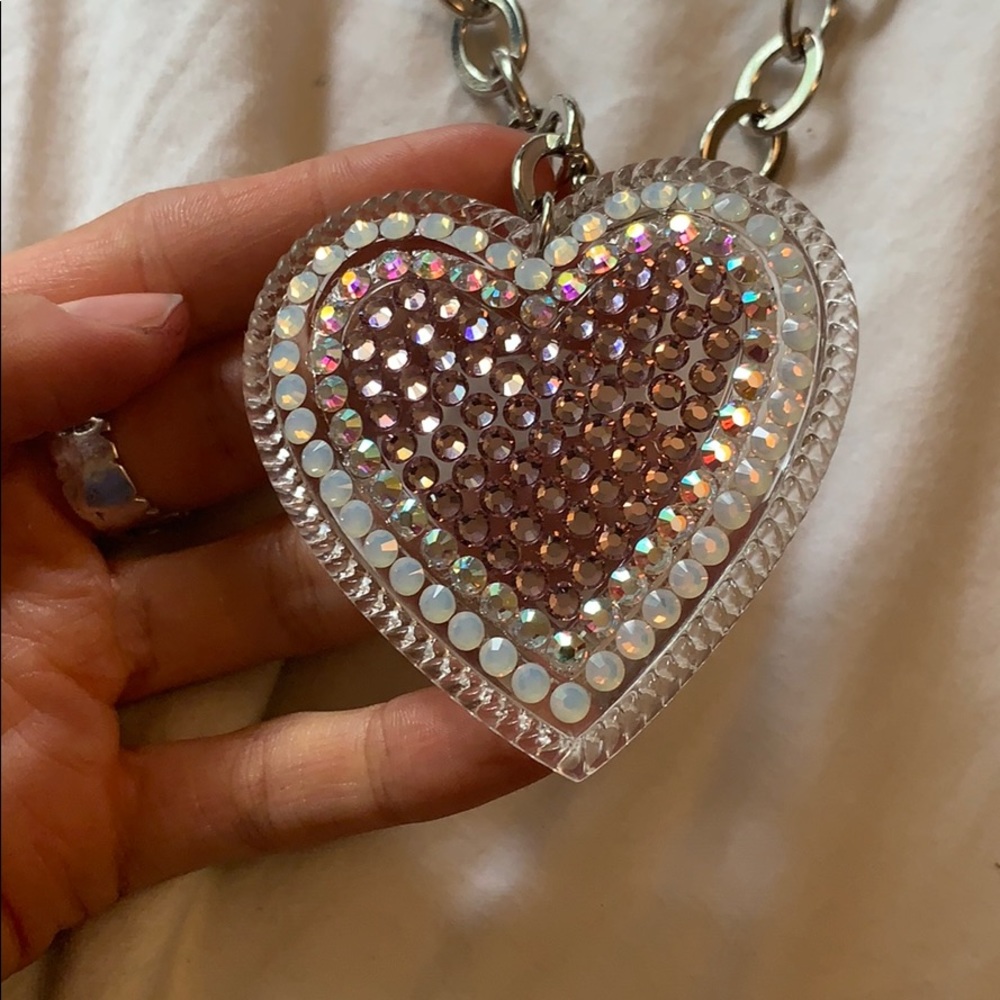 TARINA TARANTINO BNIB BIG LOVE NECKLACE never worn